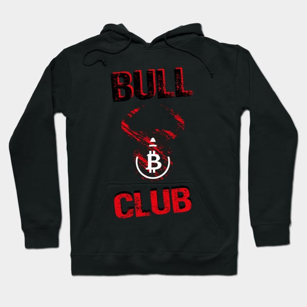 BULL BTC CLUB Hoodie by Super print